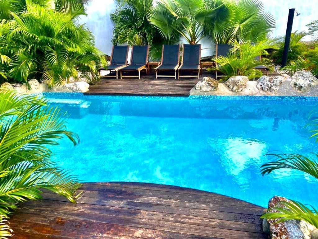 Neue Villa TROPIC PARADISE Willemstad Exterior foto