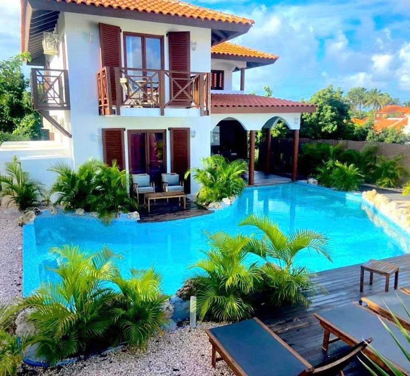 Neue Villa TROPIC PARADISE Willemstad Exterior foto
